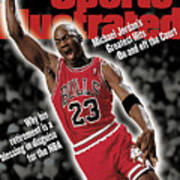 Chicago Bulls Michael Jordan... Sports Illustrated Cover Art Print