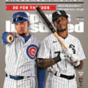 Chicago Cubs Javier Baez And Chicago White Sox Tim Sports Illustrated Cover Art Print