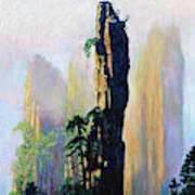 Chinas Mountains Nineteen Art Print