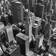 Chrysler Building And Midtown Manhattan Art Print