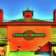 Cincinnati's Findlay Market Art Print