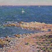 Claude Monet 1840   1926 The Mediterranean By Wind Of Mistral Art Print