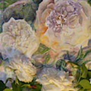 Coeur De Neige Rose Art And Flower Art Print