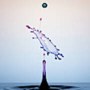 Color Water Art Art Print