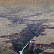 Colorado River In In The Grand Canyon Art Print