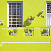 Colourful Home In Bo Kaap, Cape Town Art Print