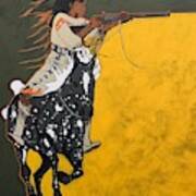 Comanche Woman Art Print