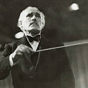 Conductor Arturo Toscanini Directing Art Print