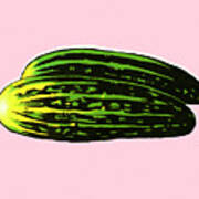 Cucumbers Art Print