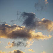 Cumulus Clouds, View From Below Art Print