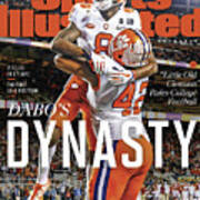 Dabos Dynasty Clemson University, 2019 Cfp National Sports Illustrated Cover Art Print