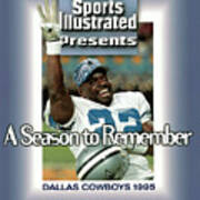 Dallas Cowboys Emmitt Smith, Super Bowl Xxx Sports Illustrated Cover Art Print