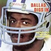 Dallas Cowboys Tony Dorsett Sports Illustrated Cover Art Print