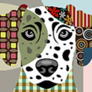 Dalmatian Dog Art Print