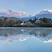 Damside,pokhara Art Print