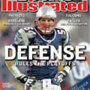 Defense Rules The Playoffs Road To The Super Bowl Sports Illustrated Cover Art Print