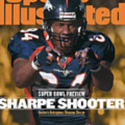 February 1 1999 Shannon Sharpe Denver Broncos SPORTS ILLUSTRATED NO LABEL 