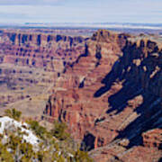 Desert View Panorama Art Print