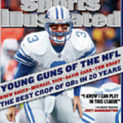 Detroit Lions Qb Joey Harrington... Sports Illustrated Cover Art Print