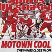 Detroit Red Wings Goalie Chris Osgood, 2009 Nhl Stanley Cup Sports Illustrated Cover Art Print