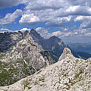 Dolomites Of Sesto National Park Art Print