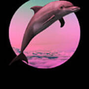 Dolphin sunset scene metal dolphin sign dolphins Beach Valentines GiftDolphin Valentines Gift