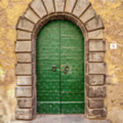 Door Six Of Cortona Art Print