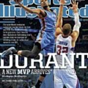 Durant A New Mvp Arrives Sports Illustrated Cover Art Print