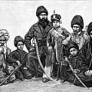 Durrani Chiefs, Afghanistan, 1895 Art Print