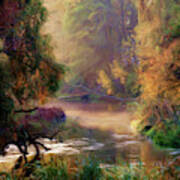 Early Morning In Autumn Art Print