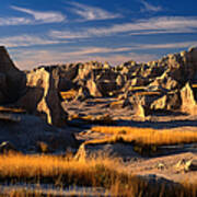 East Entrance In Badlands National Art Print