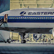 Night Moves - Eastern Airlines L-1011 Tristar Art Print