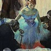 Edgar Degas / 'dancer In Her Dressing Room', Pastel On Paper, 59 X 45 Cm. Art Print