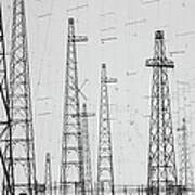 Electricity Towers, Howick Art Print