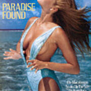 Elle Macpherson Swimsuit 1986 Sports Illustrated Cover Art Print