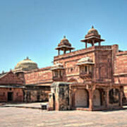 Entrance To Queens Palace, Fatehpur Art Print