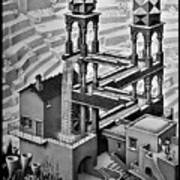 Escher 128 Art Print