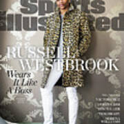 Fashionable 50 Oklahoma City Thunder Guard Russell Westbrook Sports Illustrated Cover Art Print