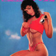 February 1985 Penthouse Cover Featuring Brittany Dane Art Print