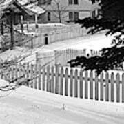 Fence, Fence And More Fences Art Print