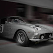 Ferrari 250 Gtb Before The Race Art Print