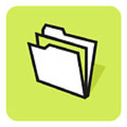 File Folder Art Print