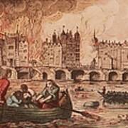 Fire Of London Art Print