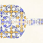 Flamenco Guitar - 03 Art Print