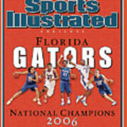 Florida Gators Commemorative Sports Illustrated Cover Art Print