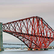 Forth Railway Bridge - South Queensferry Art Print