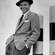 Frank Sinatra On The Lot Art Print