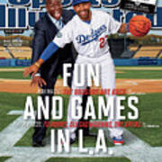 Fun And Games In L.a. Sports Illustrated Cover Art Print