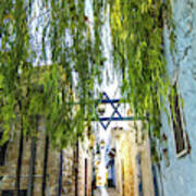 Galilee Old City Alley Way Art Print