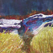 Gators Art Print